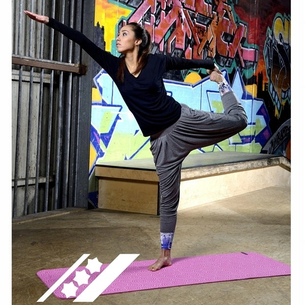 Yoga mat printed podložka Brand Rucanor