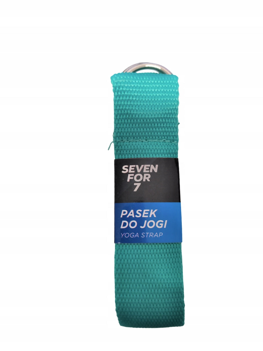 Yoga strap 185 x 3,1 cm green