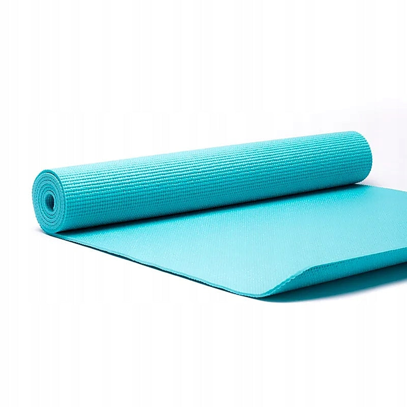Yogi & Yogini PVC Yoga Mat - Turquoise