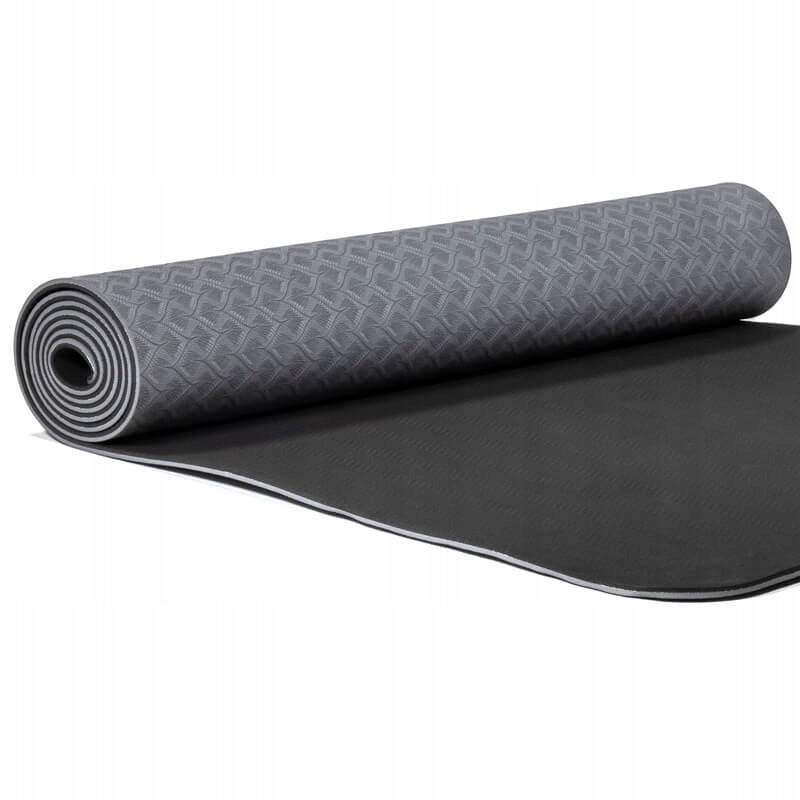 Yogi Yogini Premium 5 mm Yoga Exercise Mat - Anthracite