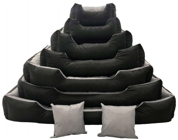 York Cat Dog Bed Couch Playpen Waterproof Grey 55x45 cm Kind playpen