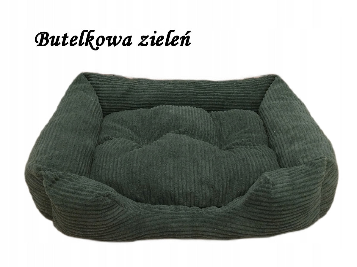 York Dog Bed, Comfortable Soft Bedding Playpen Corduroy 60x50 Trade name Legowisko dla psa Dar-Mal 60x50 cm