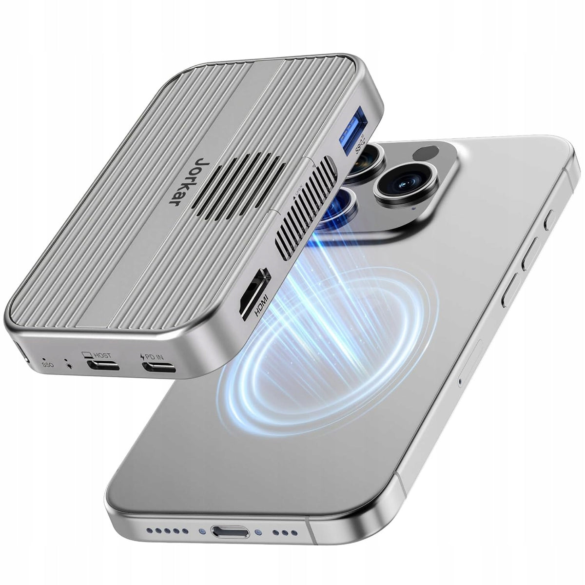 Yorkar M.2 NVMe USB-C 10Gb/s SSD Enclosure with Fan