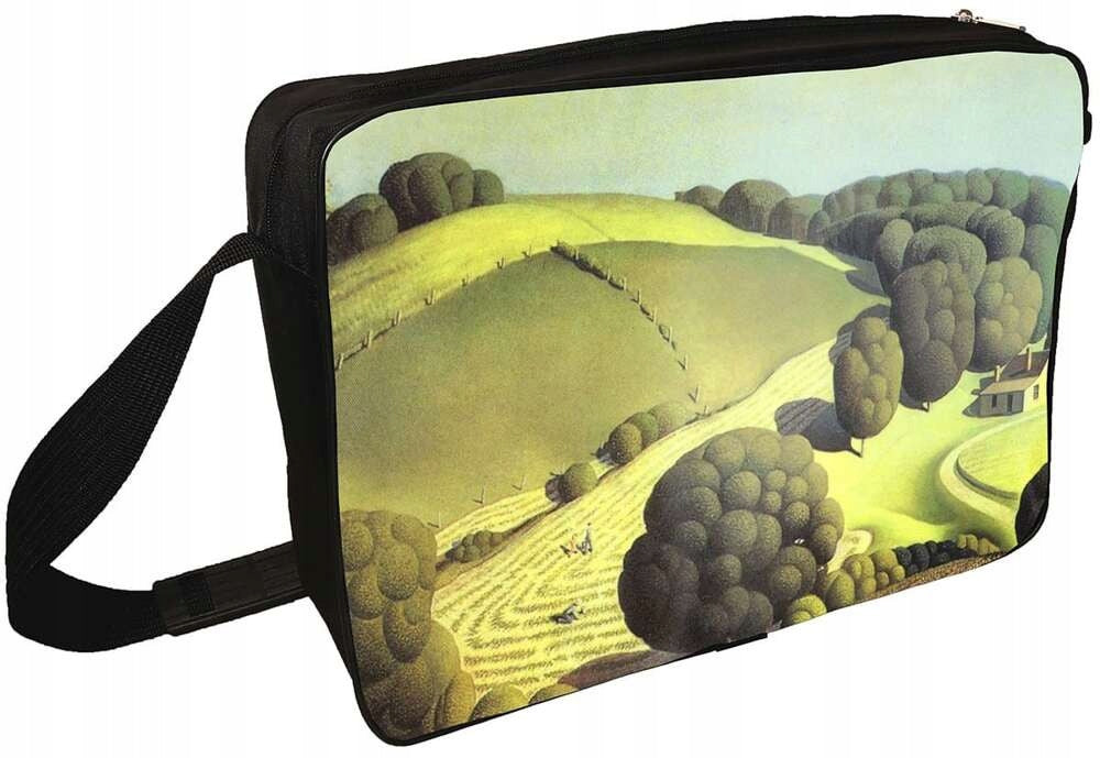 Young Corn Grant Wood Shoulder Bag