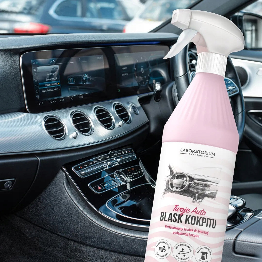 Your Auto cockpit liquid COCKPIT GLOW 600ml from the Laboratory of the Lady of the House Packaging status original