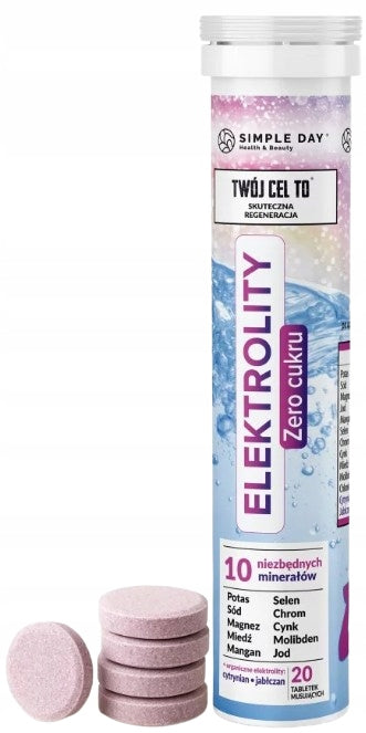 Your Goal is ELECTROLYTES Essential Minerals Refreshing aroma 20 tabl.mus.