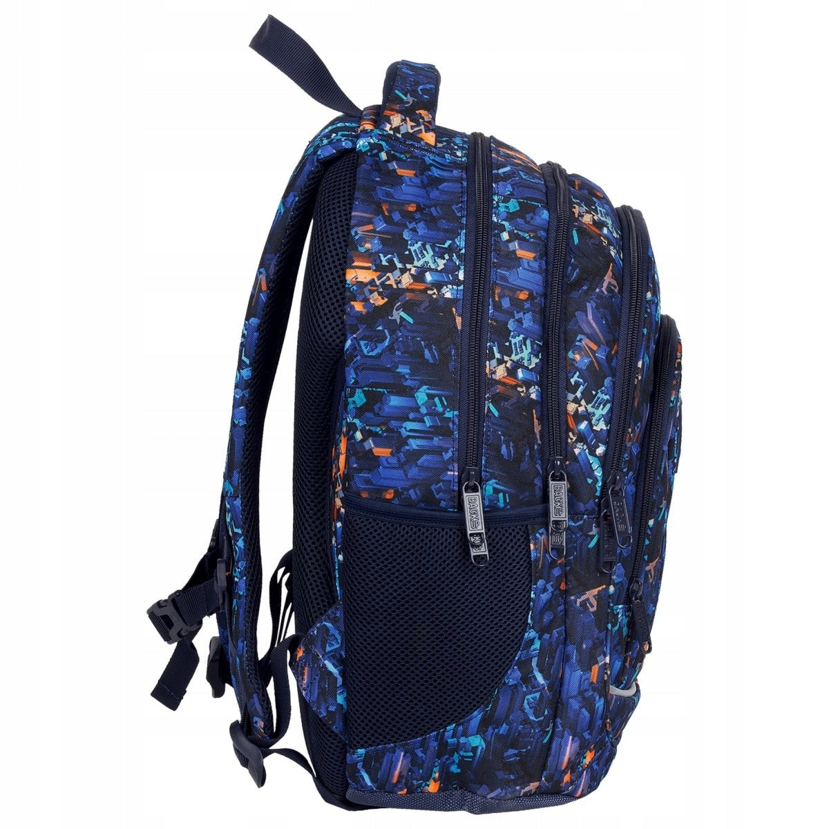 Youth Backpack Boys Blue City Lights BackUp Brand Back Up