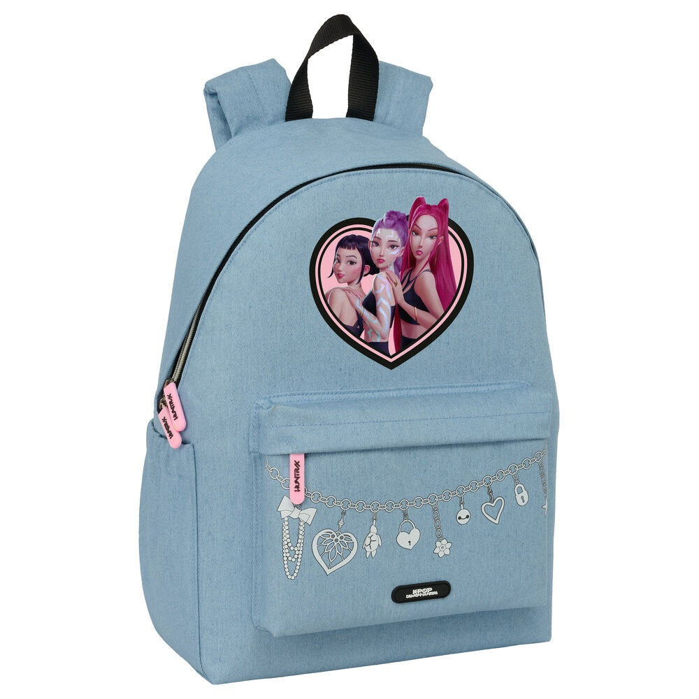 Youth Backpack Demon Hunters Kpop Huntrix Safta SIZE 43 CM