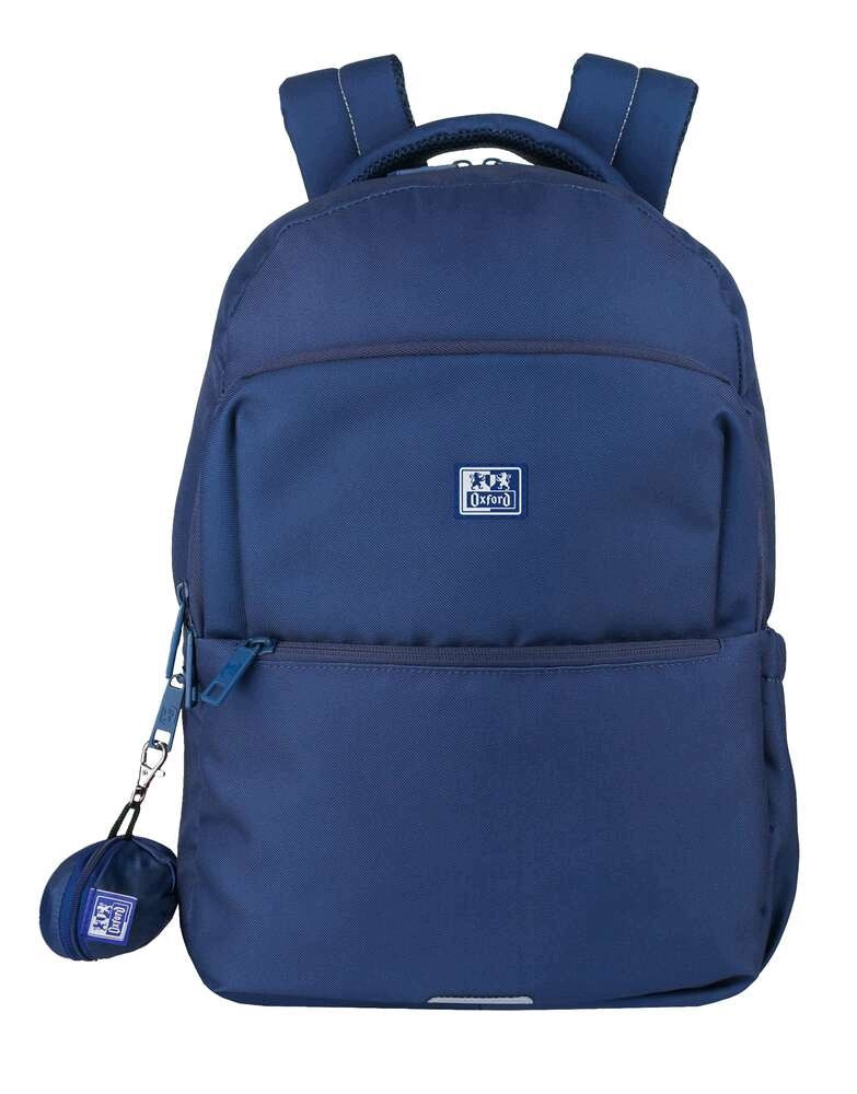 Youth Backpack Oxford B-Ready Navy Blue with Rain Cover23L Manufacturer code 400205218
