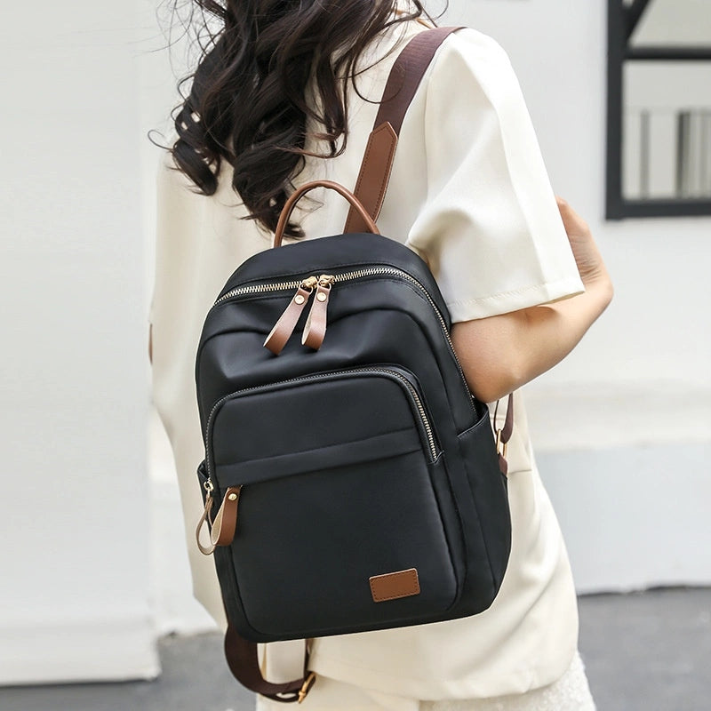 Youth City Backpack Black Allergenic Brand Olivier