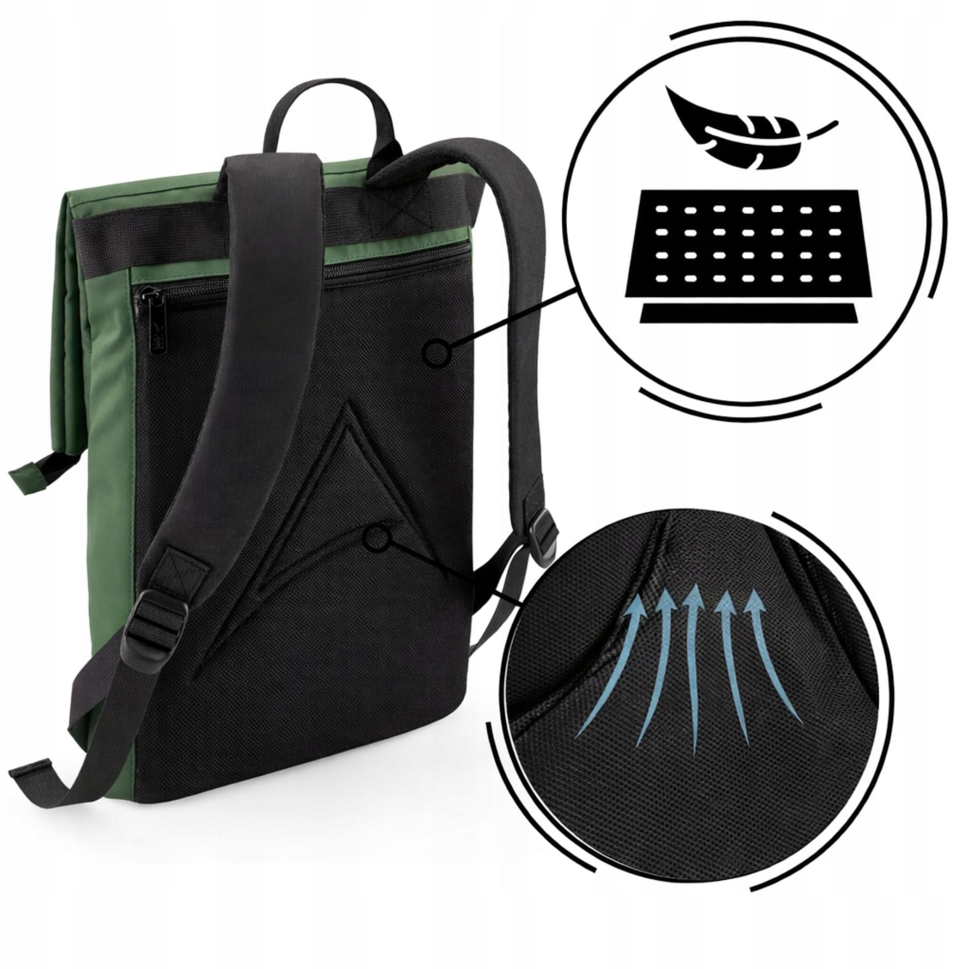 Youth School Backpack For Laptop 15.6” For School For Study Fashionable Brand Valle Verde
