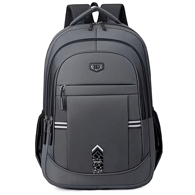 Youth School Backpack Large Black Waterproof Spacious Travel Laptop