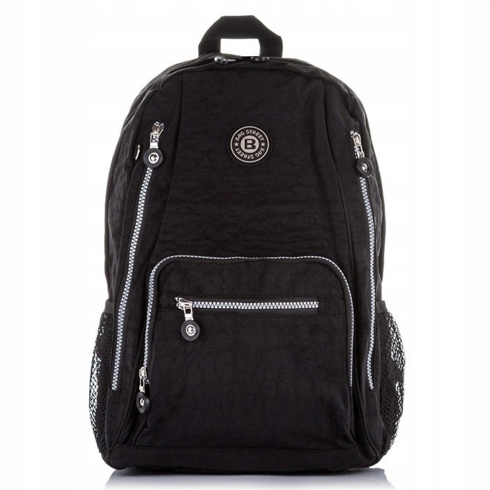 Youth Sports Backpack A4 Travel Lightweight School VERSE Black