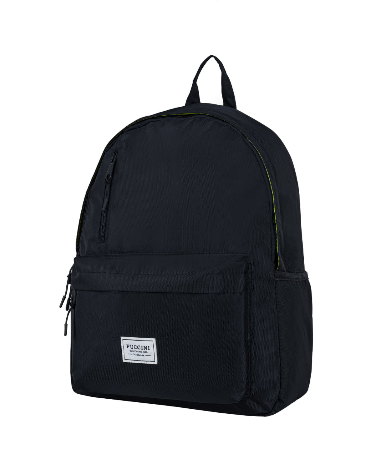 Youth Sports School Backpack with Lining PUCCINI Black PM630 1