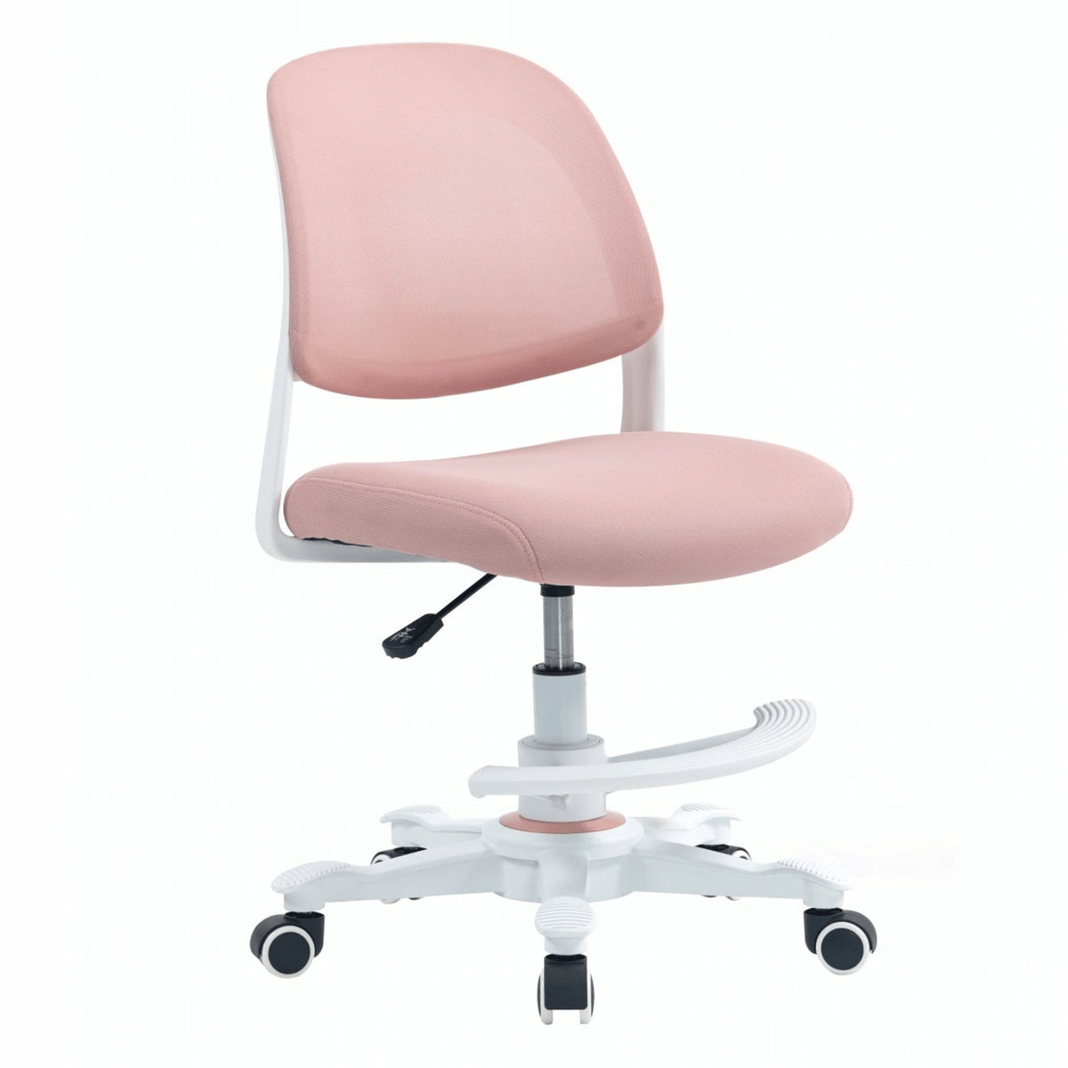 Youth Swivel Chair For Desk Height Adjustable Pink OLMO Brand MONOVO