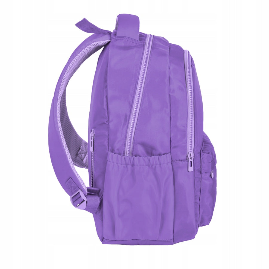 Youth backpack BeUniq purple school light roomy travel Brand BeUniq