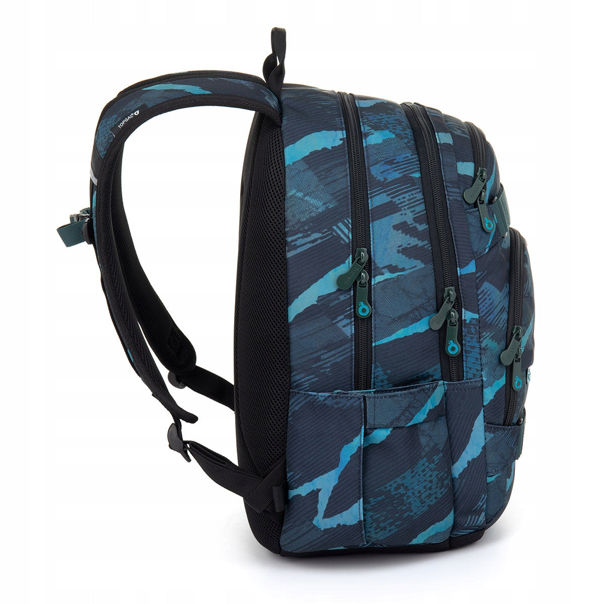 Youth backpack Topgal VIKI 25078 green-turquoise, comfortable, 6th class EAN (GTIN) 8592571027729