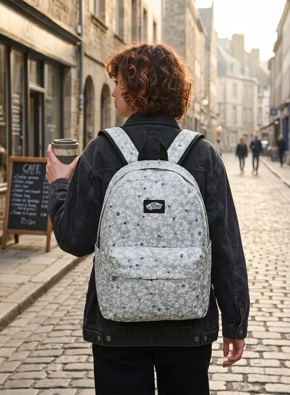 Youth backpack Vans Old Skool Backpack - sageleaf green Gender unisex