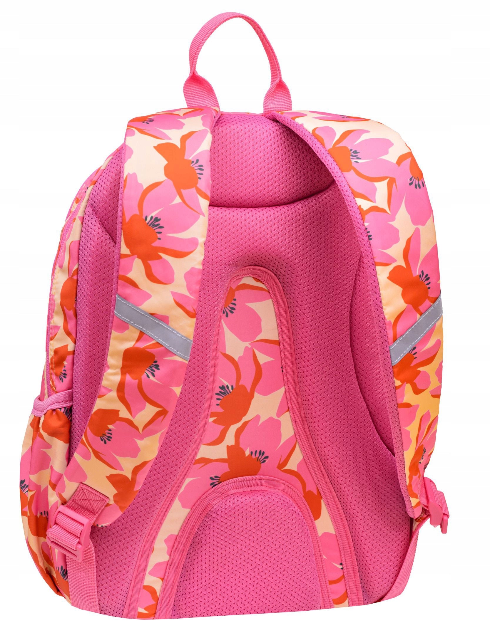 Youth backpack for school CoolPack RIDER FLORES ROSA with flowers 24L pink Brand CoolPack