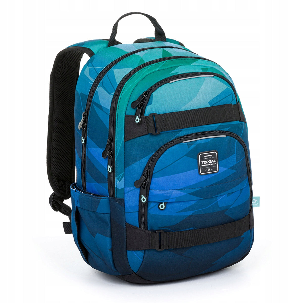 Youth backpack green-blue Topgal VIKI 24034