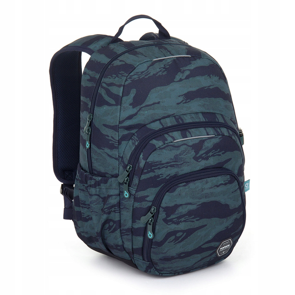 Youth backpack green camo Topgal SKYE 25038