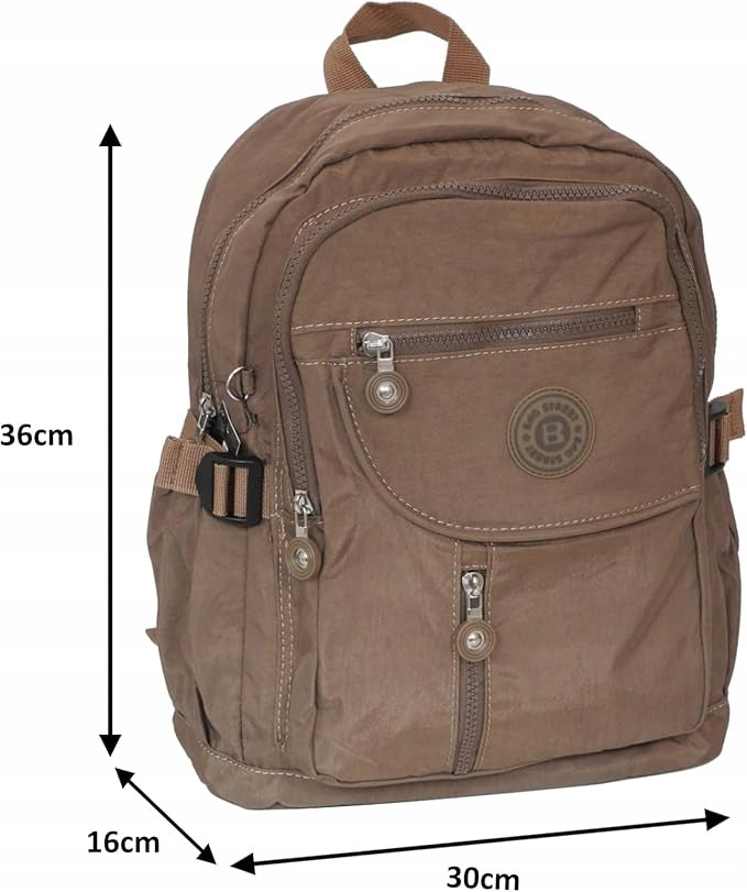 Youth city backpack light line Bag Street 2216 Brown Manufacturer code 2216