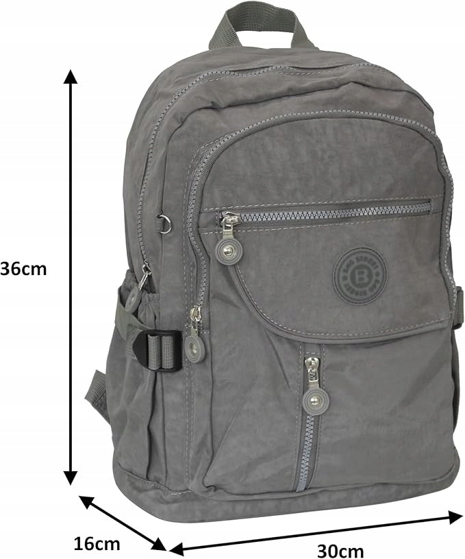 Youth city backpack light line Bag Street 2216 Grey Brand BAG STREET
