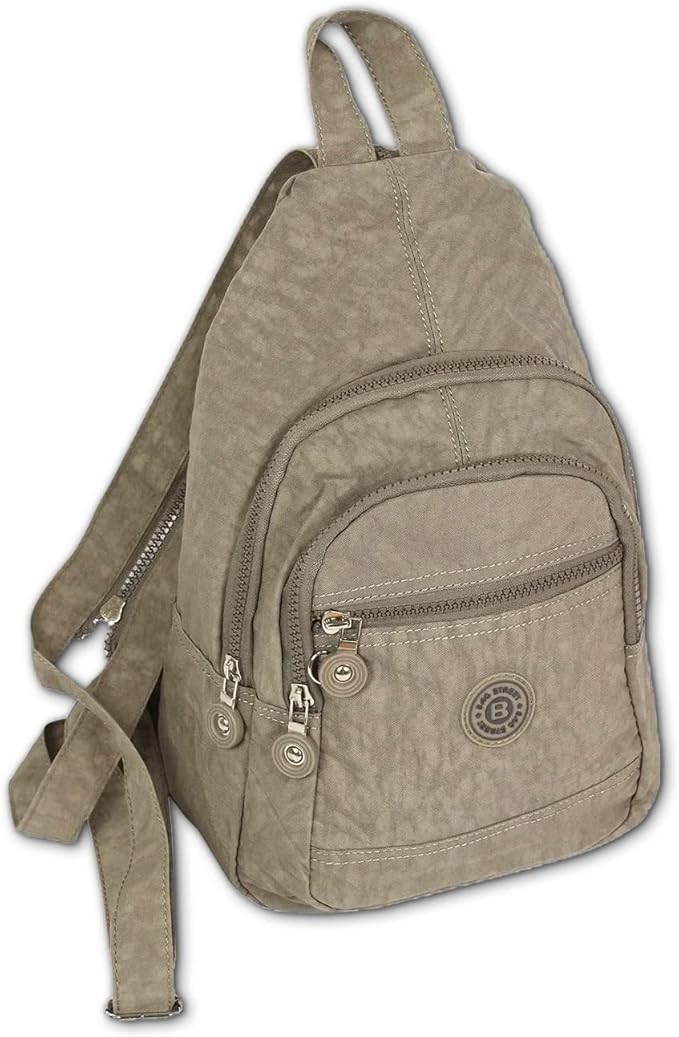 Youth city backpack light line Bag Street 2257 dark beige