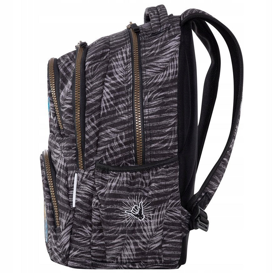Youth multi-chamber school backpack 27 liters Dimensions large (A4 size)