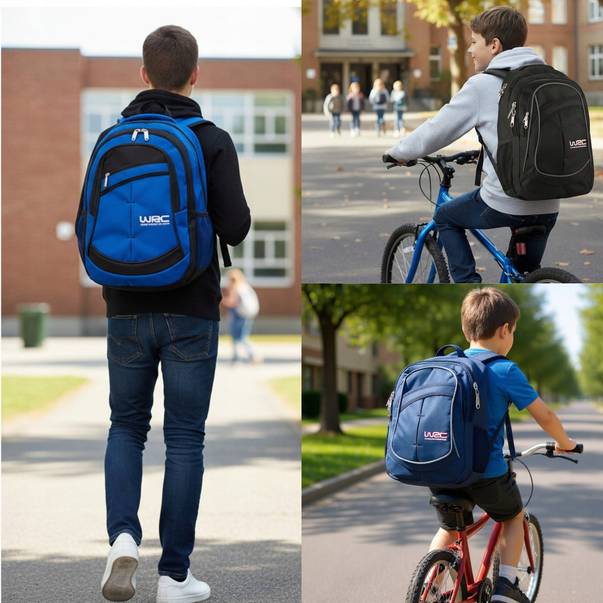Youth school backpack Class 3-8 42x34x19cm WRC Polish Product Convey Manufacturer code Plecak szkolny WRC Convey