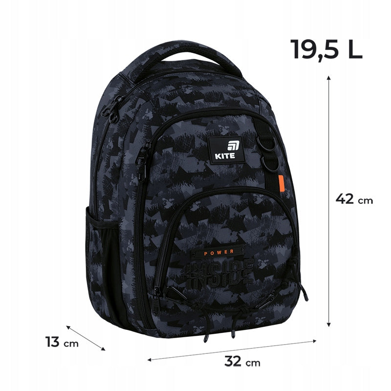 Youth school backpack for boys class 4-7 multi-chamber class Kite Manufacturer code K26-905M-4