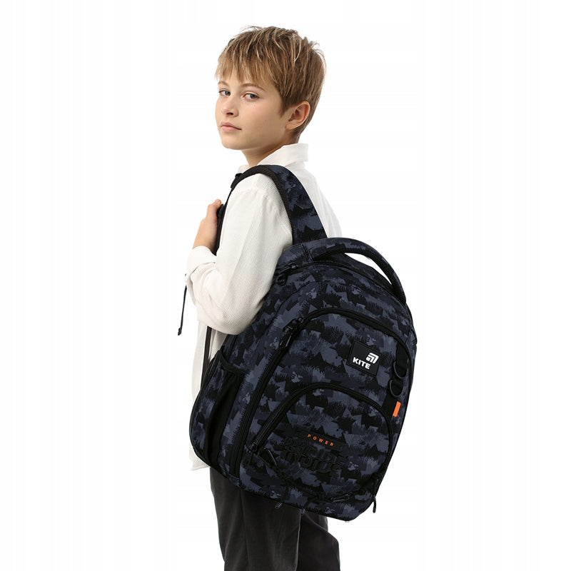 Youth school backpack for boys class 4-7 multi-chamber class Kite Packaging status original