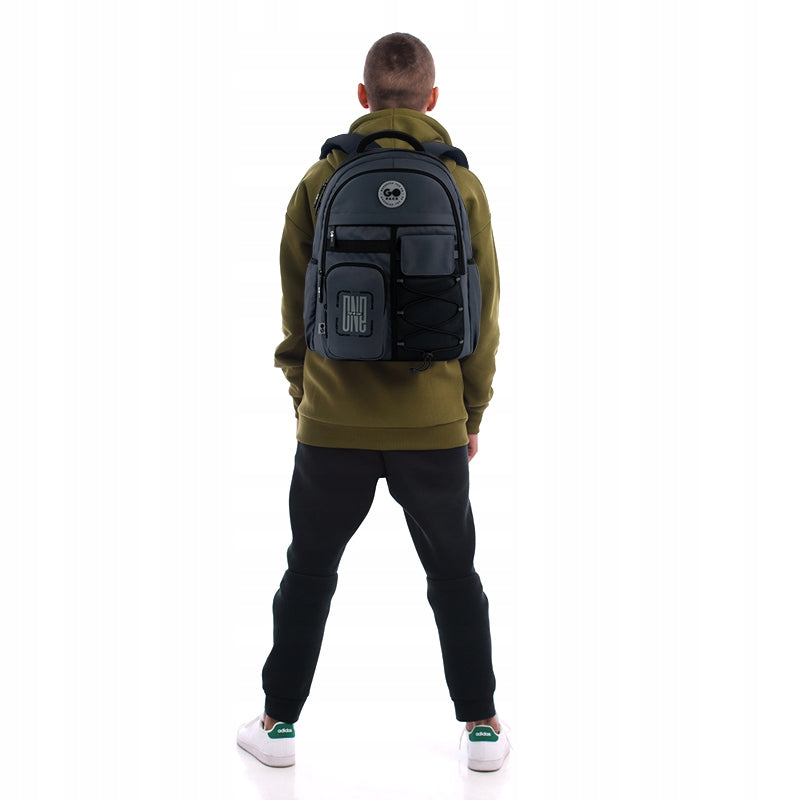 Youth school backpack for boys multi-chamber laptop GoPack Packaging status original