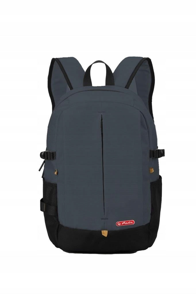 Youth sports backpack with zipper GREY Herlitz