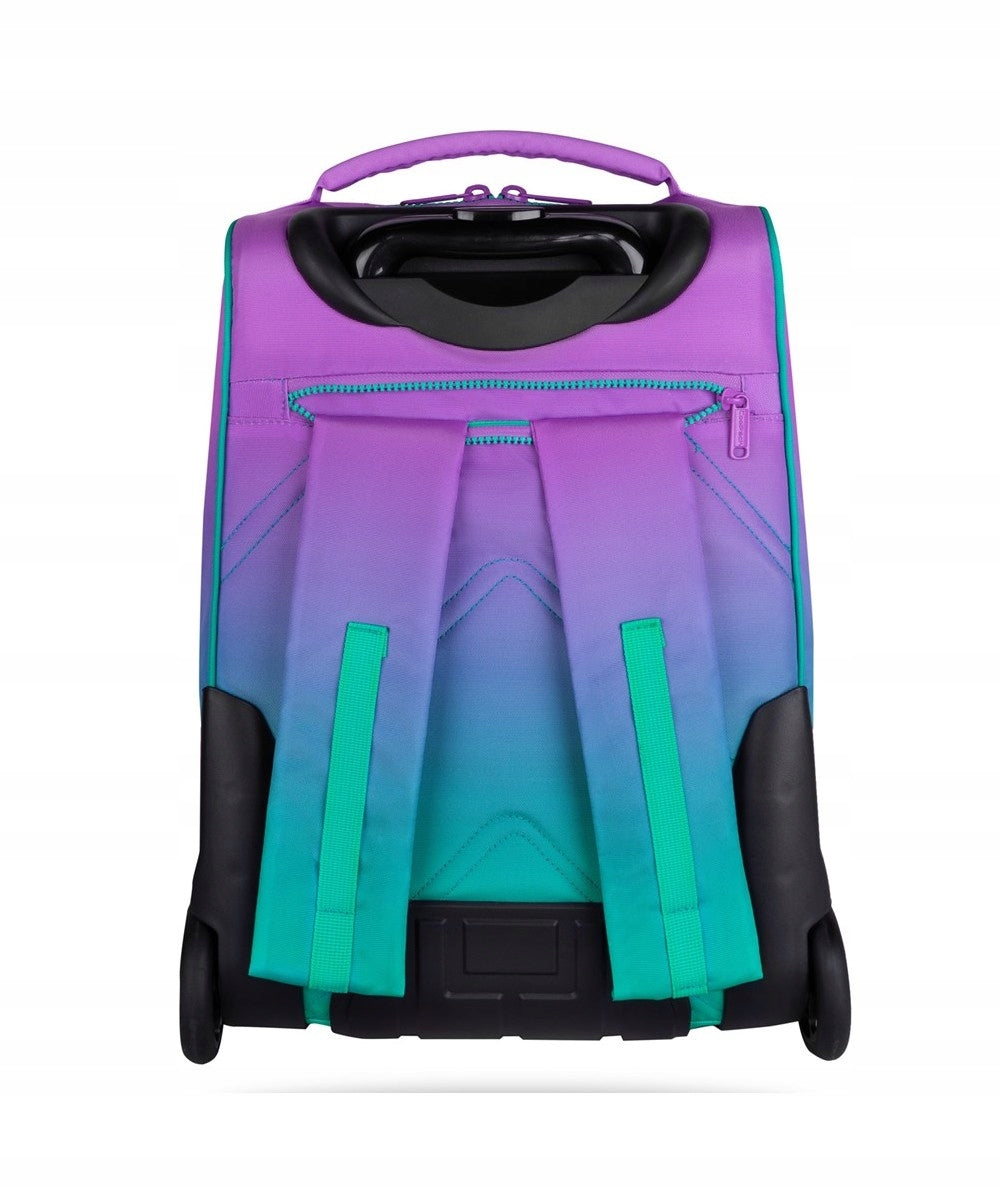 Youth suitcase on wheels backpack 32L CoolPack GRADIENT BLUEBERRY COMPA Brand CoolPack