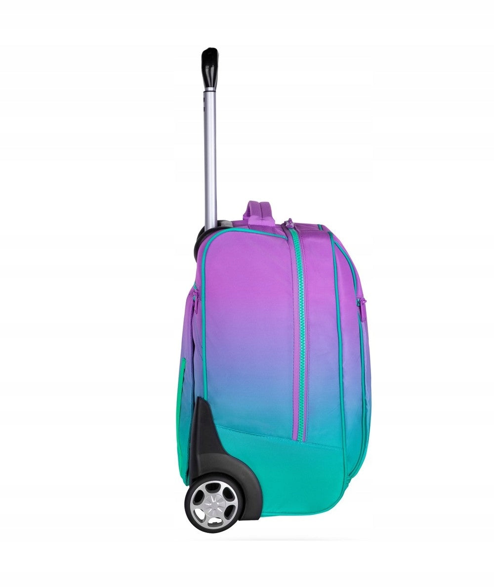 Youth suitcase on wheels backpack 32L CoolPack GRADIENT BLUEBERRY COMPA Manufacturer code E86505