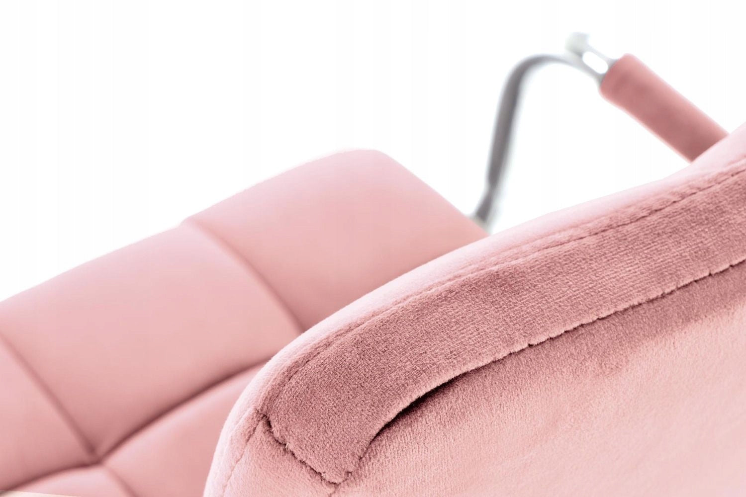 Youth swivel chair pink velvet Voxel 4 Manufacturer code Voxel 4 fotel różowy