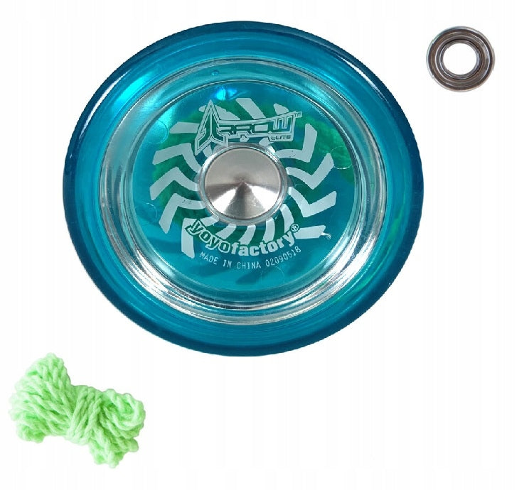 Yoyo for beginners YoYoFactory Arrow blue Packaging status original