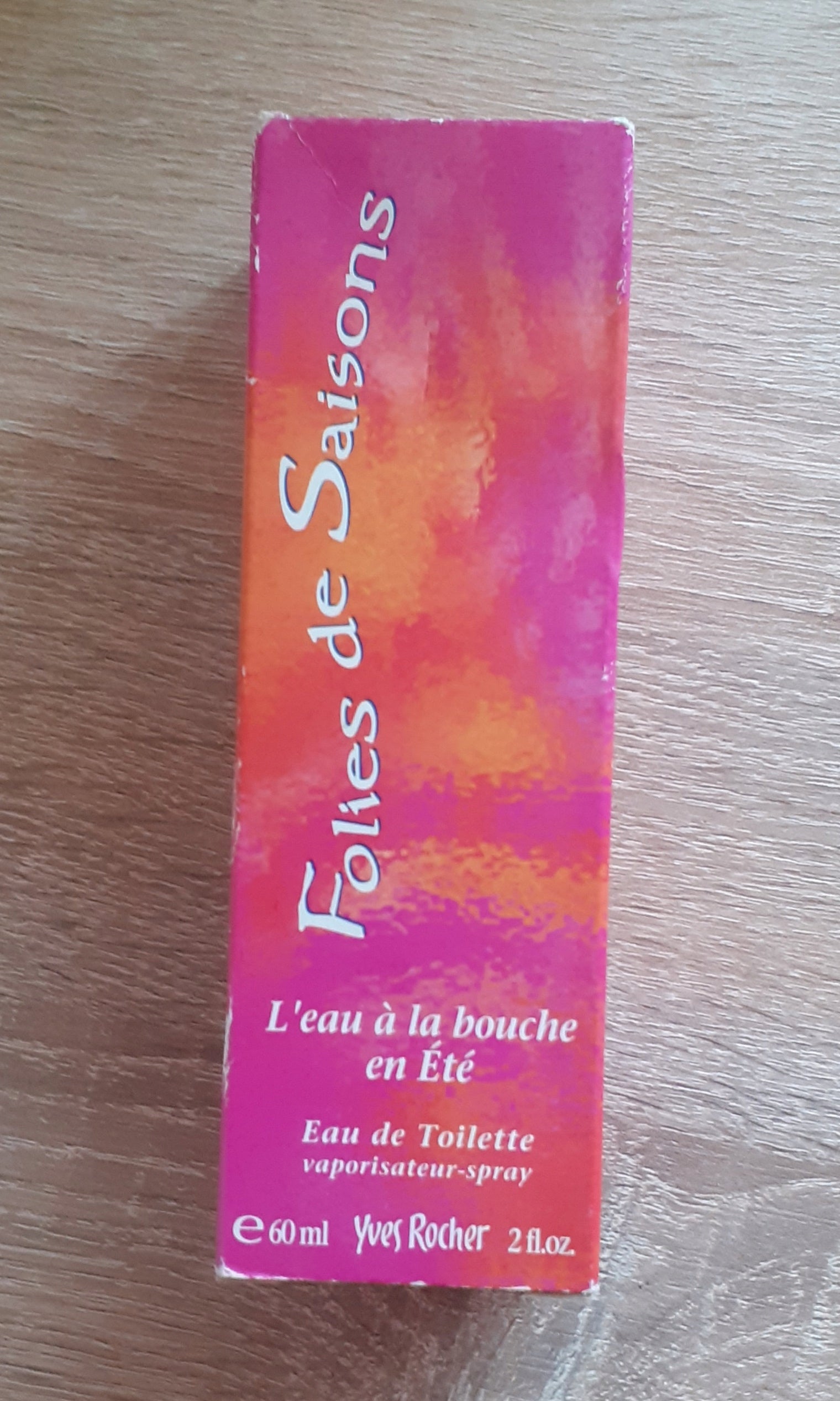 Yves Rocher - woda toaletowa Folies de Saisons 60ml. Brand Yves Rocher