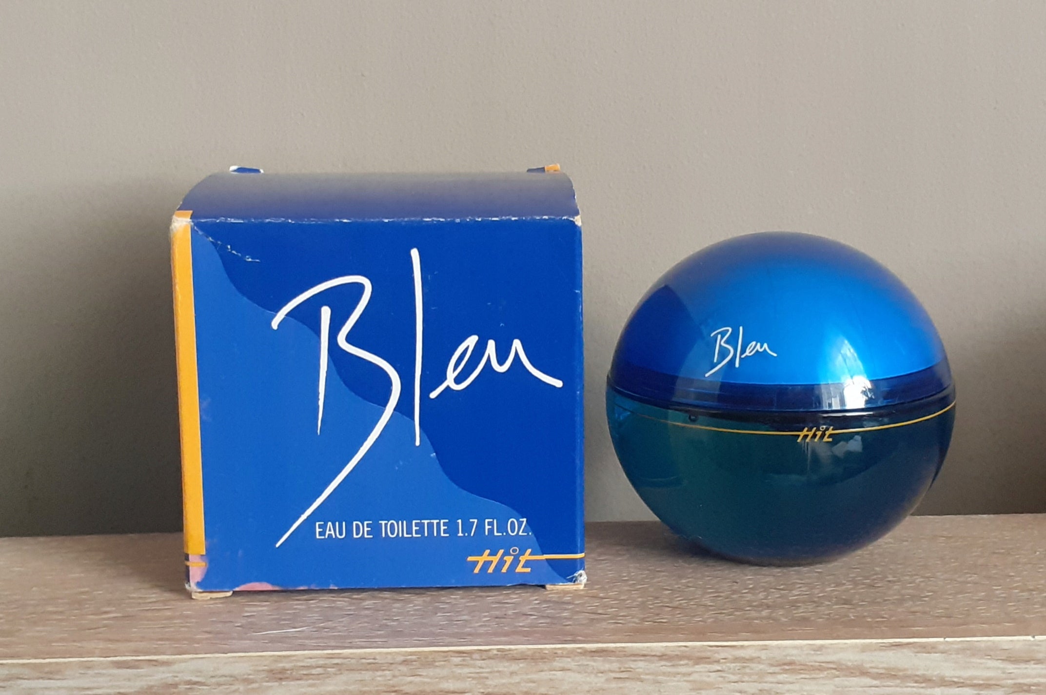 Yves Rocher - woda toaletowa HIT Bleu 50ml. Packaging status original