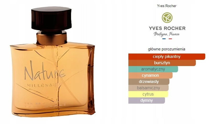 Yves Rocher - woda toaletowa NATURE MILLENAIRE 50ml. Brand Yves Rocher