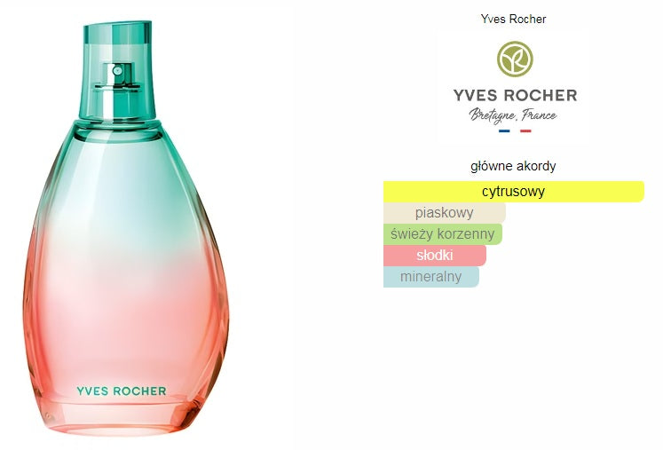 Yves Rocher - woda toaletowa RETROPICAL 75ml. Brand Yves Rocher