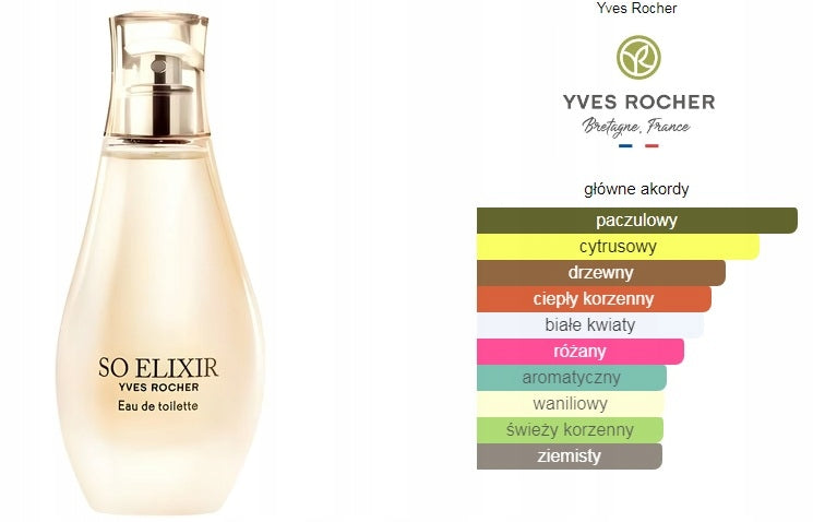 Yves Rocher - woda toaletowa SO ELIXIR 30ml. Packaging status original