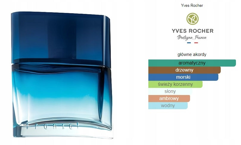 Yves Rocher - woda toaletowa TRANSAT 75ml. Brand Yves Rocher