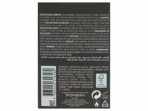 Yves Saint Laurent Eau de Toilette, 0.1 kg Brand Yves Saint Laurent