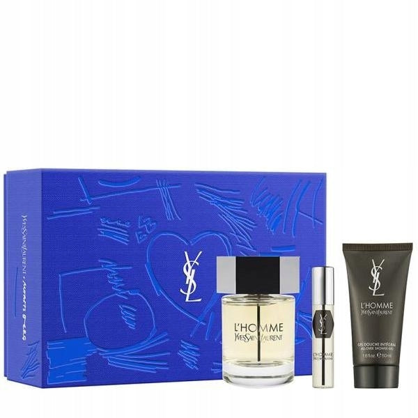 Yves Saint Laurent L'Homme Edt 100ml + 10ml + Gel 50ml