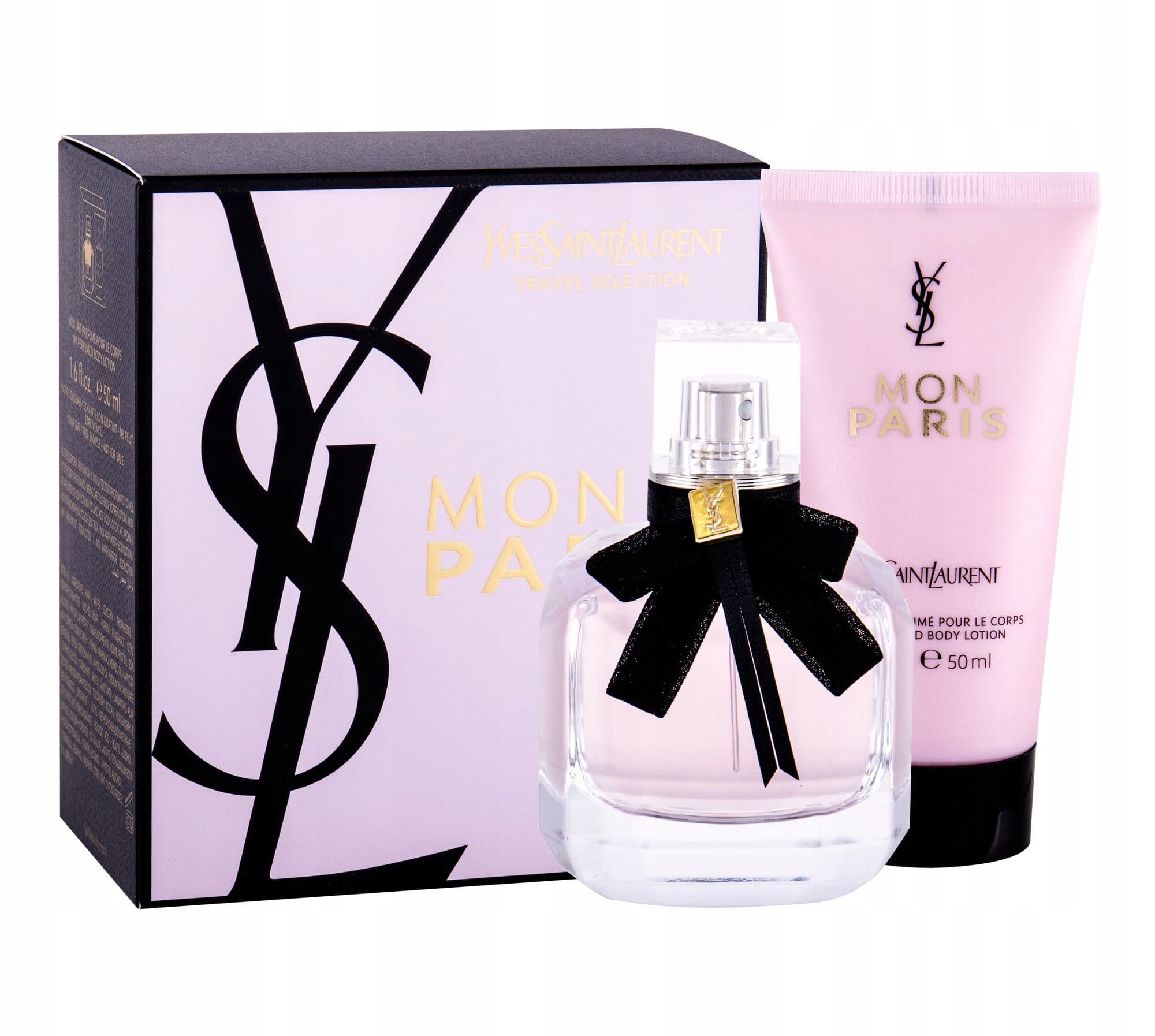 Yves Saint Laurent Mon Paris EDP set 50 ml + body lotion 50 ml Packaging status original