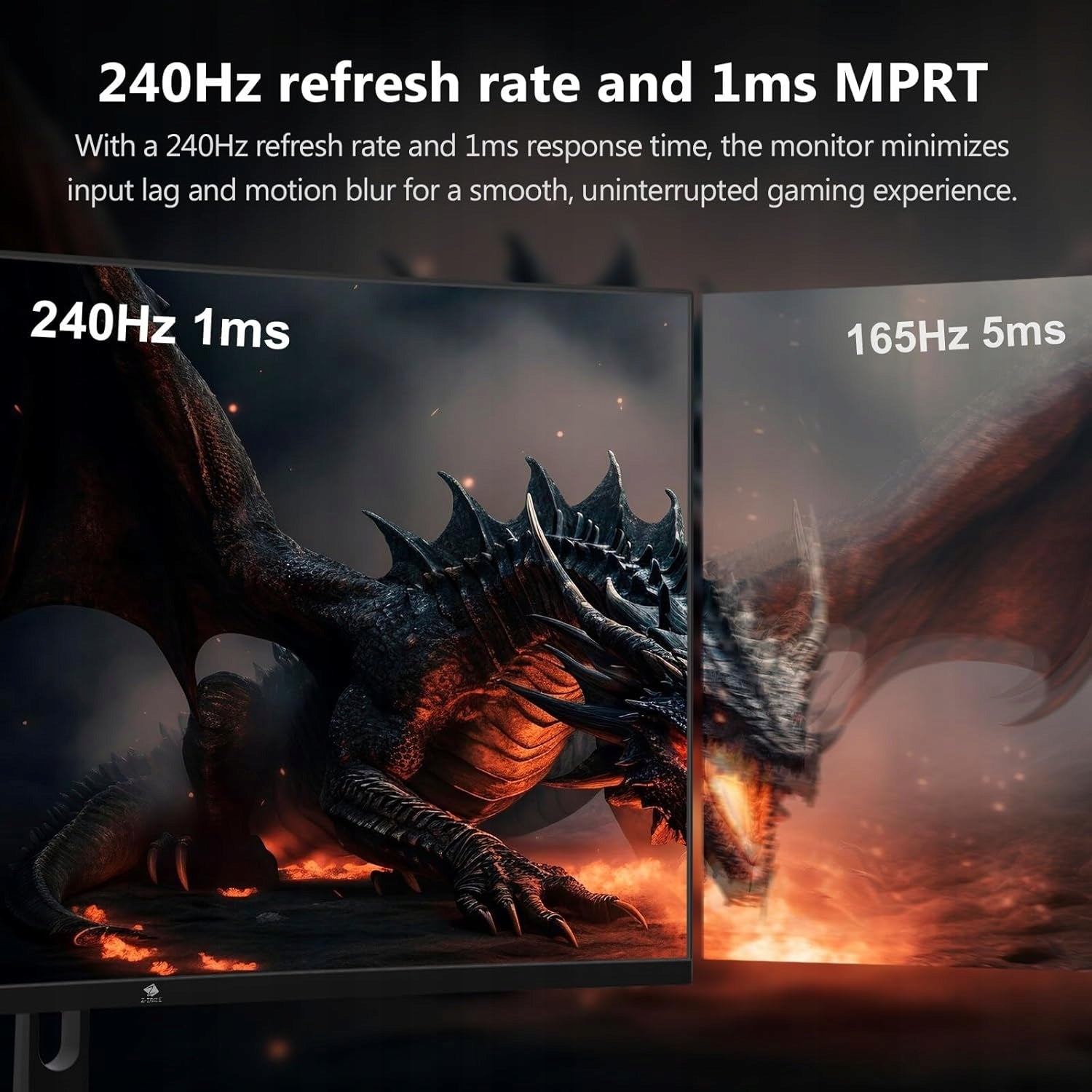 Z-Edge 32 inch 1500R 240Hz 1ms FHD VA Curved Gaming Monitor Brand no brand