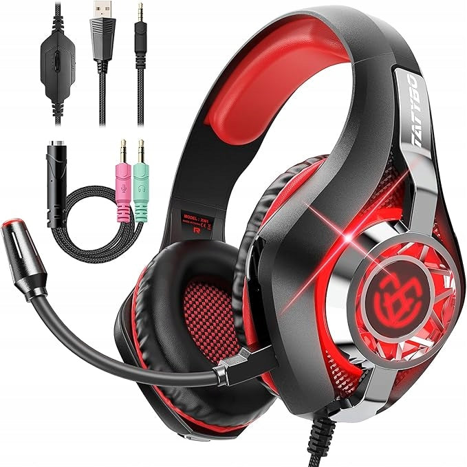 Z8596 Tatybo Gaming Headset for PS5 PC NINTENDO SWITCH PS4 XBOX