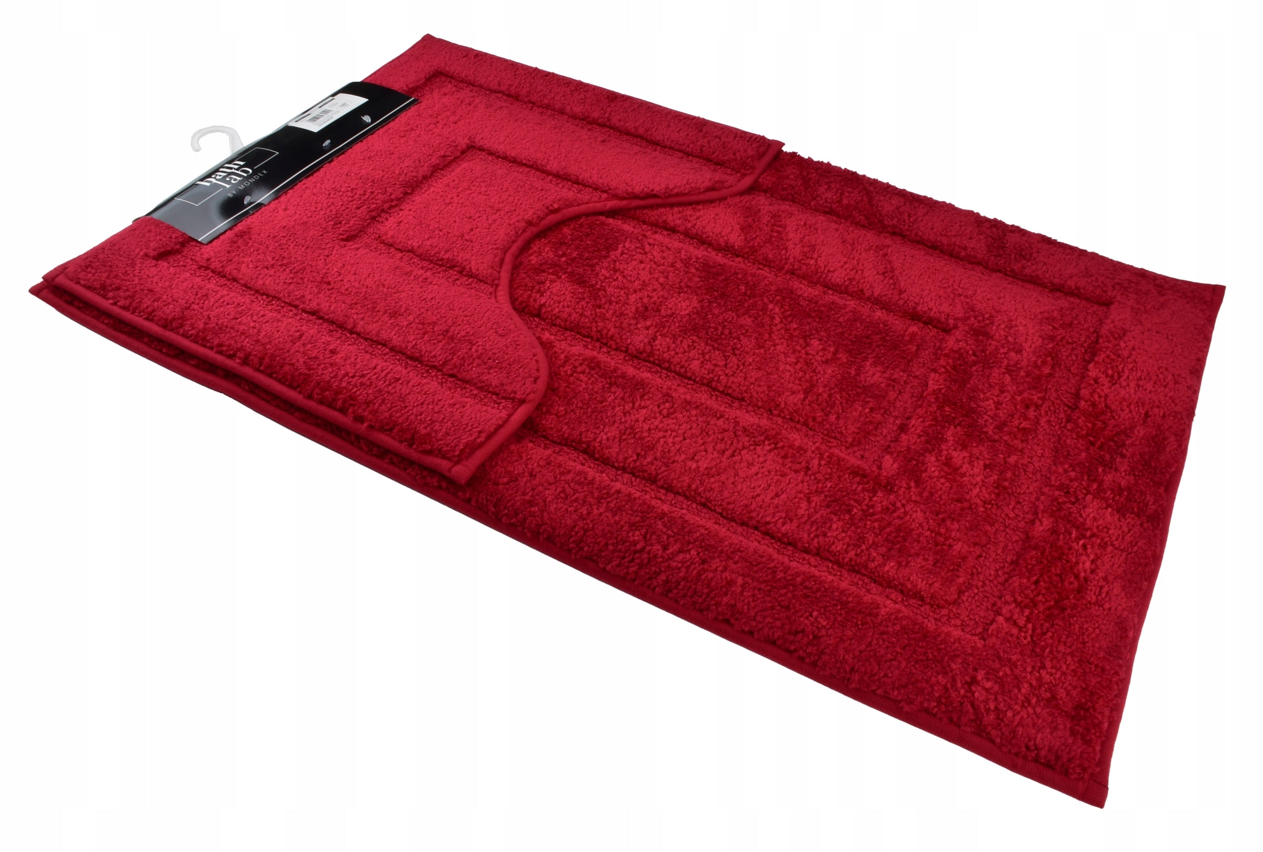 ZAC Set of 2 Bathroom Rugs 50x40/50x80cm red Packaging status original
